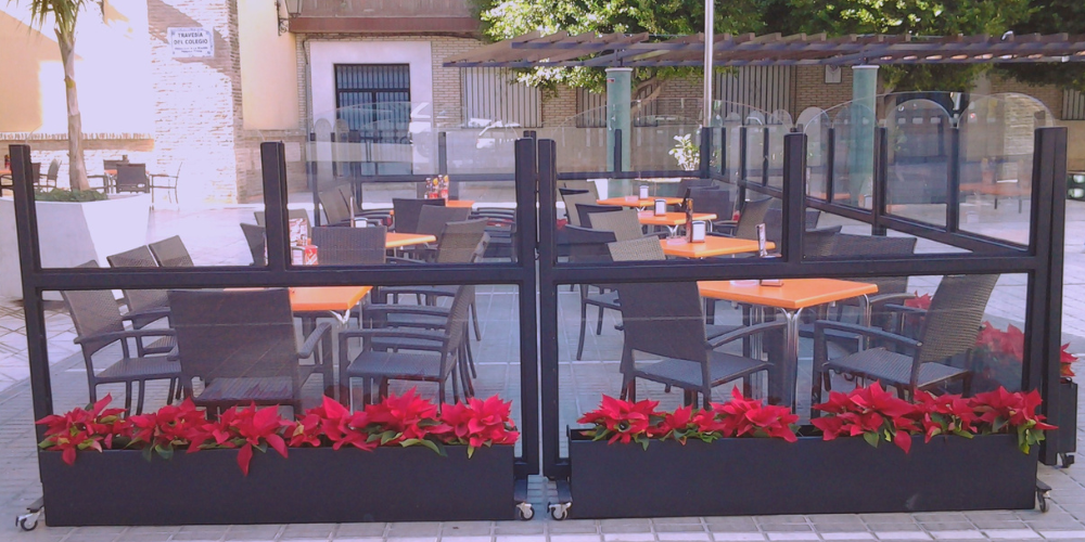 Los paravientos protegen de las corrientes y la contaminación