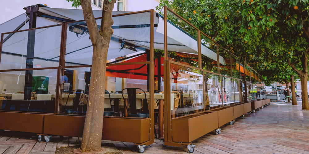 Los paravientos protegen de las corrientes y la contaminación
