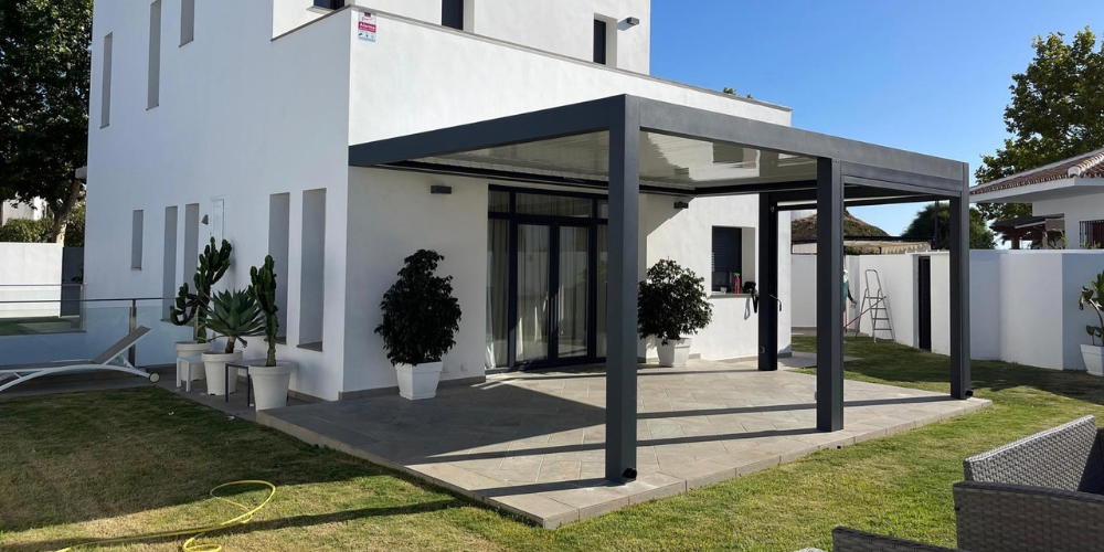 Ejemplo de Terraza de invierno