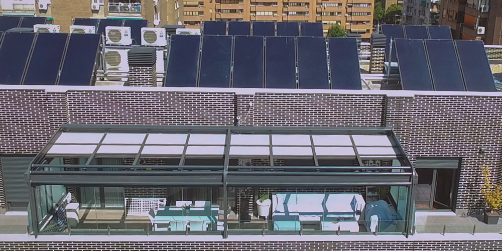Cuantos tipos de cerramientos para terraza existen - Cerramiento de terraza