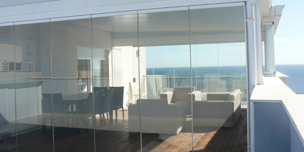 Cerramiento de ático en Málaga