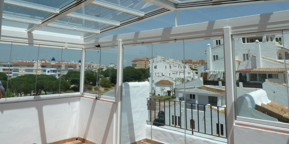 Cerramiento de ático en Marbella