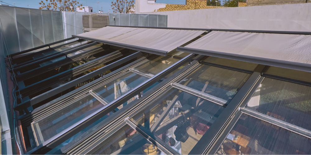Techos corredizos de cristal para ver el cielo