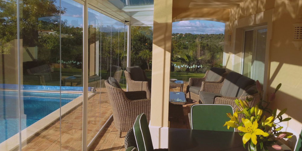 Ejemplo de terraza pequeña