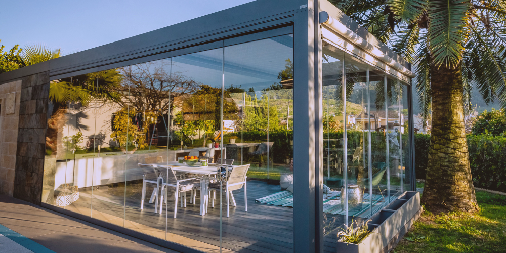 Ejemplo de terraza pequeña