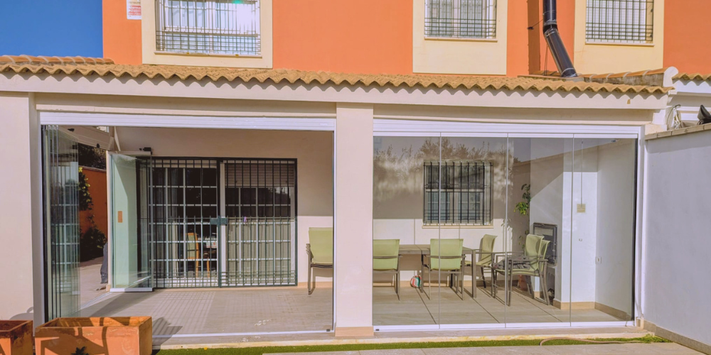 Ejemplo de terraza pequeña