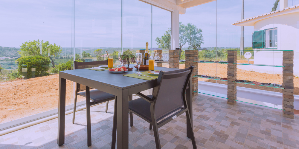 Ejemplo de terraza pequeña