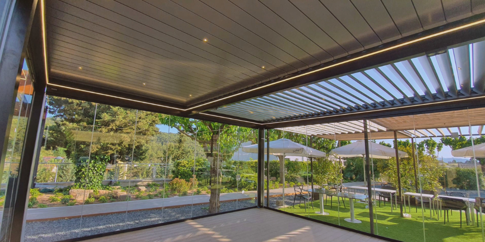 Ejemplo de terraza pequeña