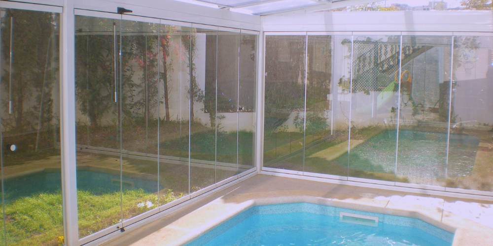 Cerramientos de cristal para piscinas
