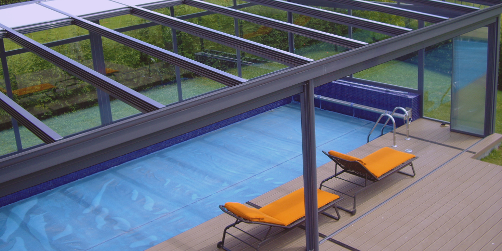 Cerramientos de cristal para piscinas