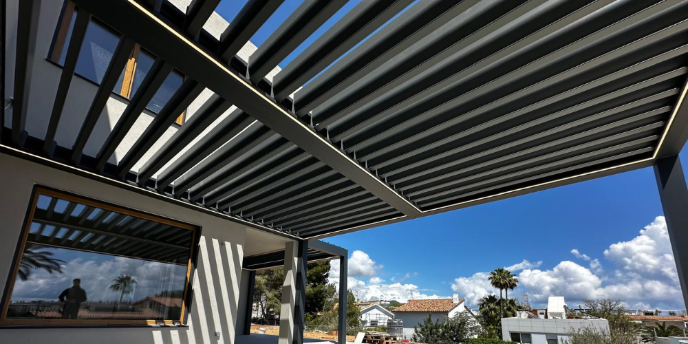 Pérgolas de grandes dimensiones para terrazas