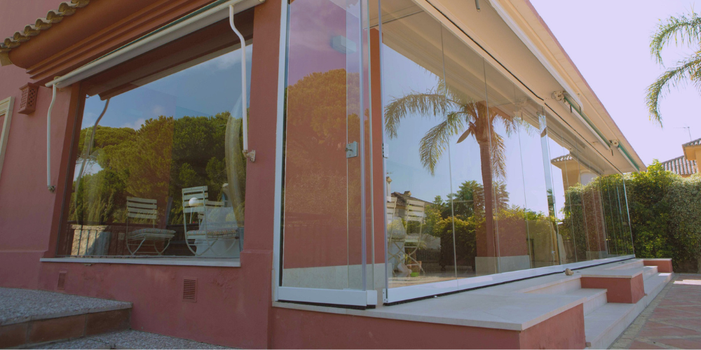Cerramiento de terraza de acordeón_ 5 ideas inspiradoras