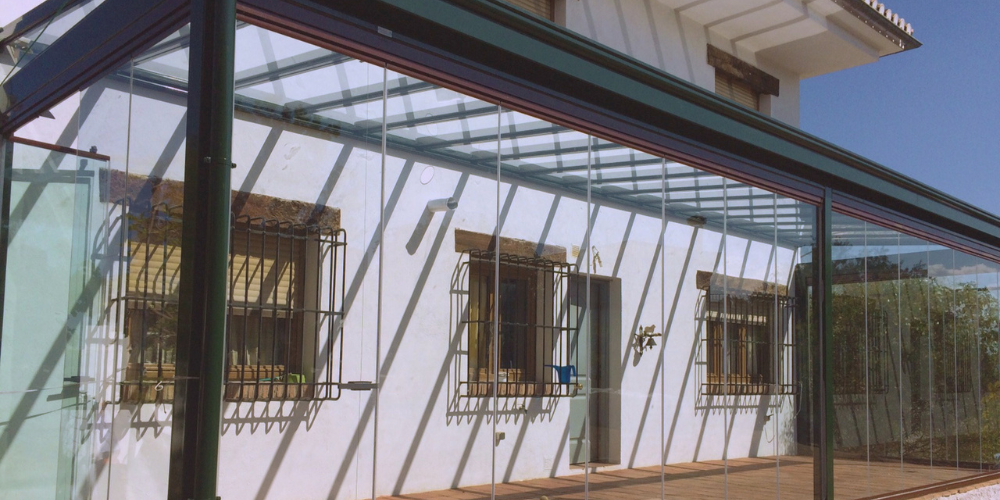 Techos de cristal para terraza y jardín