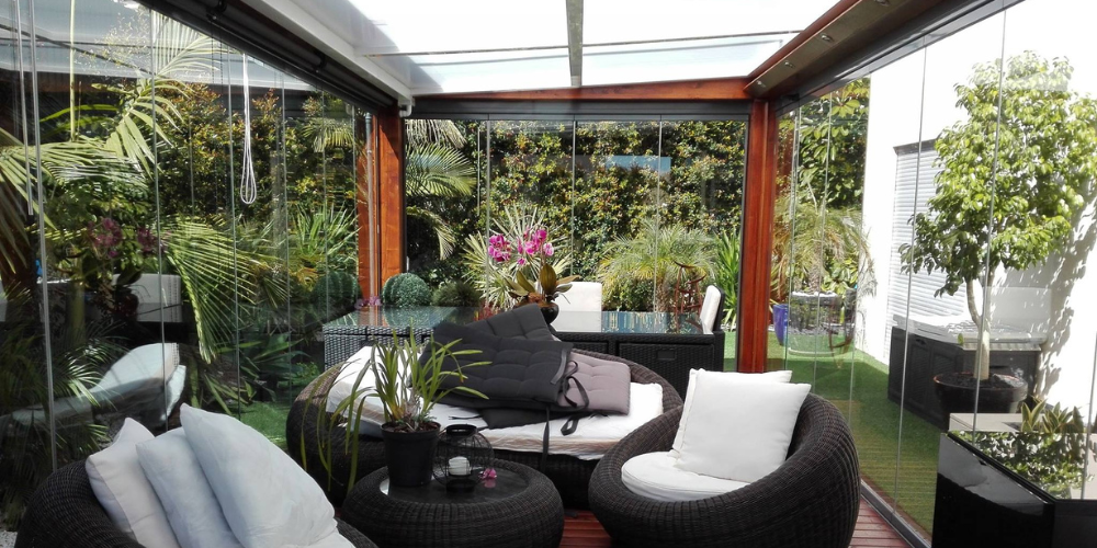 techo de cristal en ático