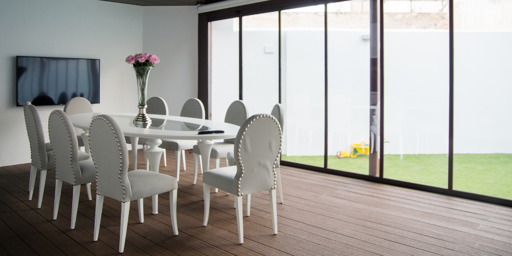 cortinas de cristal abatibles a medida