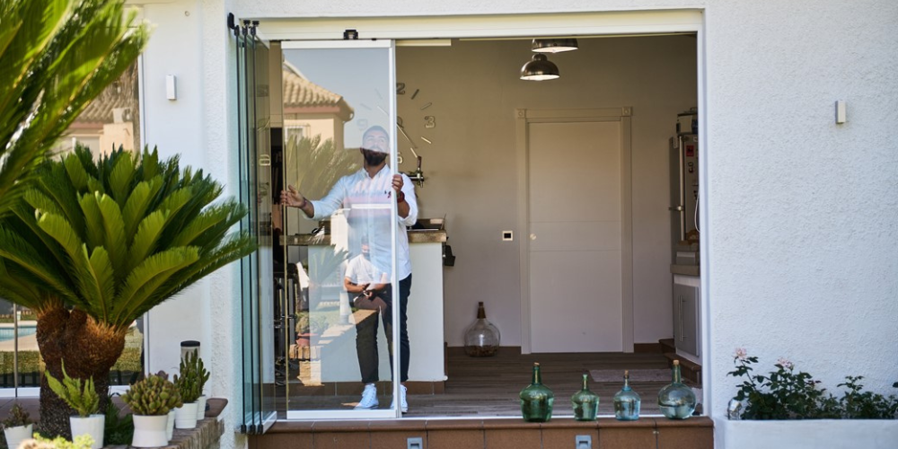 cortinas de cristal abatibles a medida