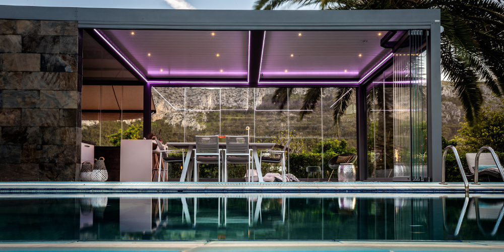 cortinas de cristal abatibles a medida