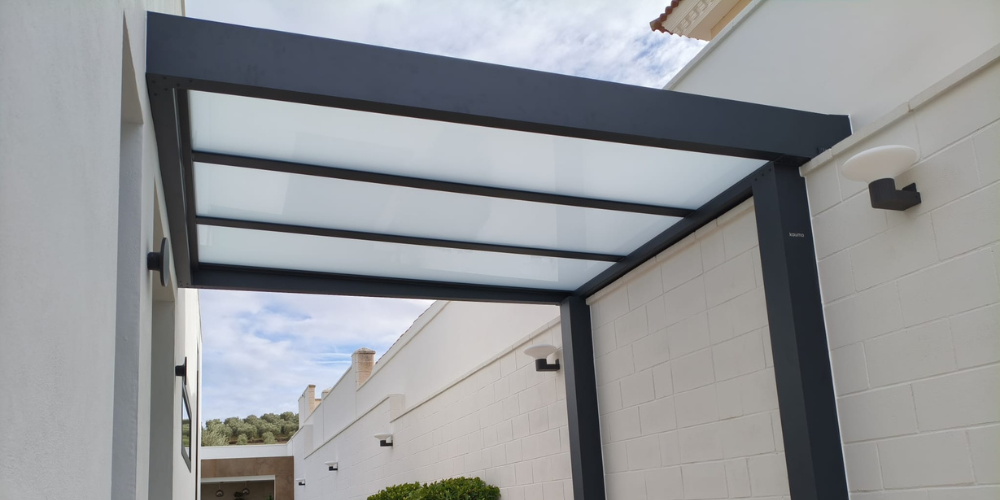 pérgolas de cristal para cerramientos exteriores